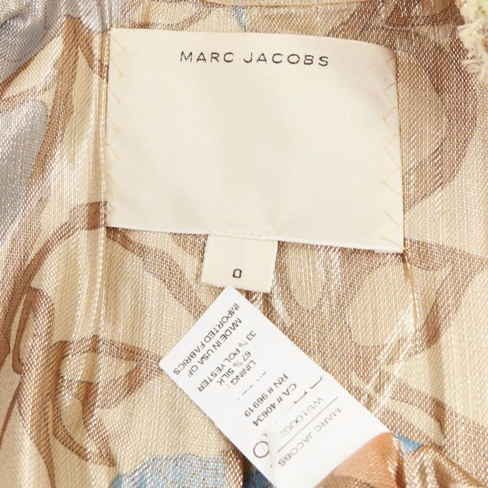 Marc Jacobs Wool Tweed Boucle Coat - Picture 9 of 9